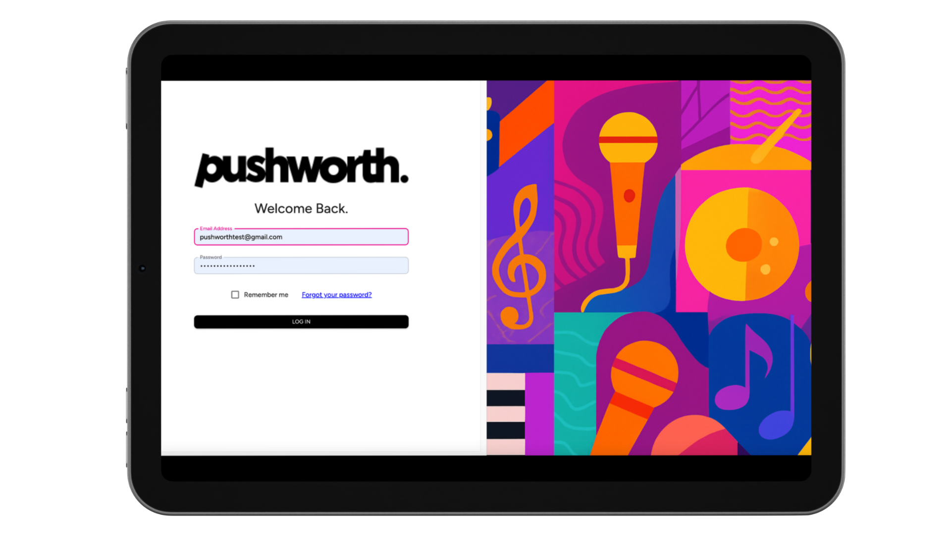 Pushworth Live Portal login