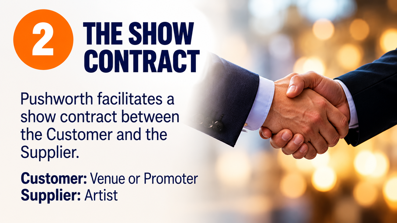 Super Live Guide - The Show Contract
