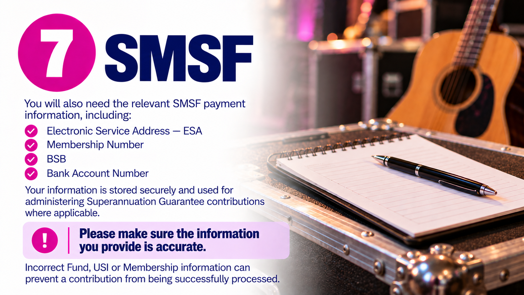 Super Live Guide - SMSF