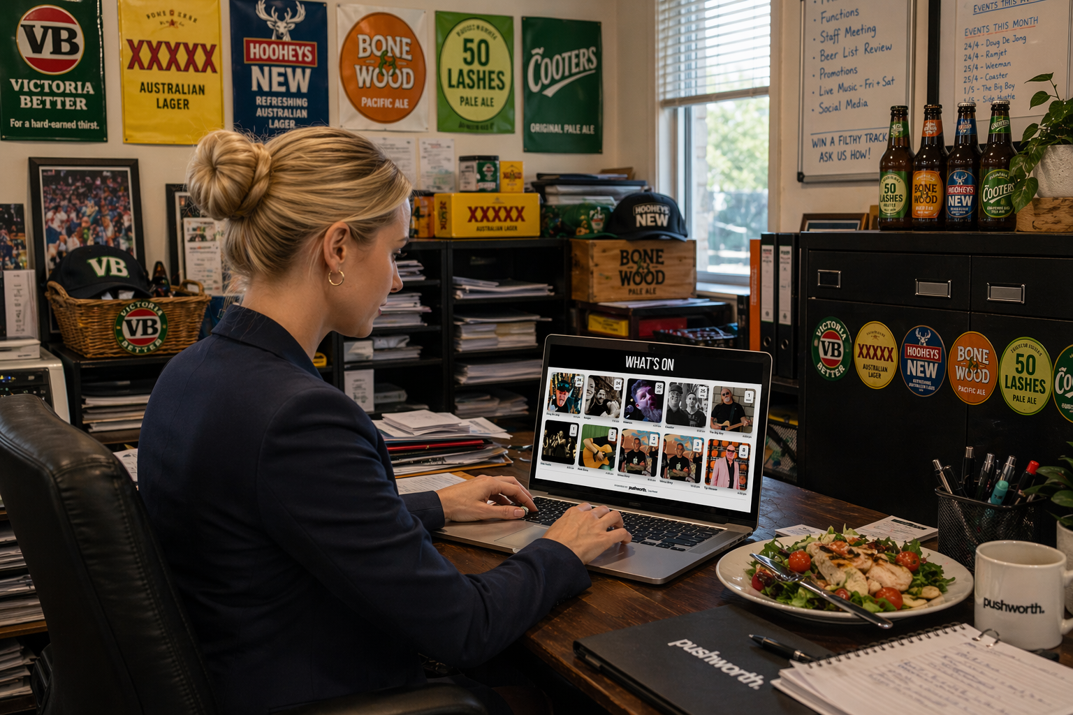 Marketing Manager using Pushworth What's On